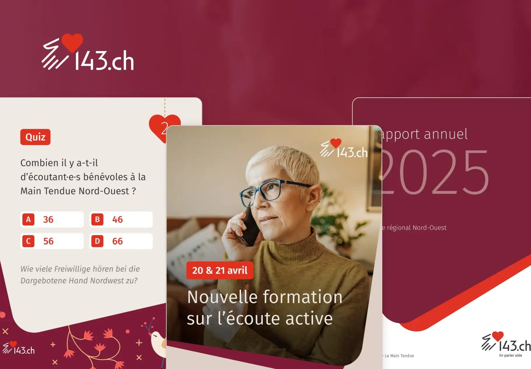 Digital project for La Main Tendue Nord-Ouest