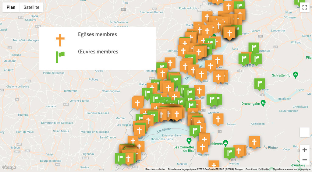 Projekt Réseau évangélique suisse — Thimoo